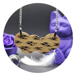 Collier Kumo Bois