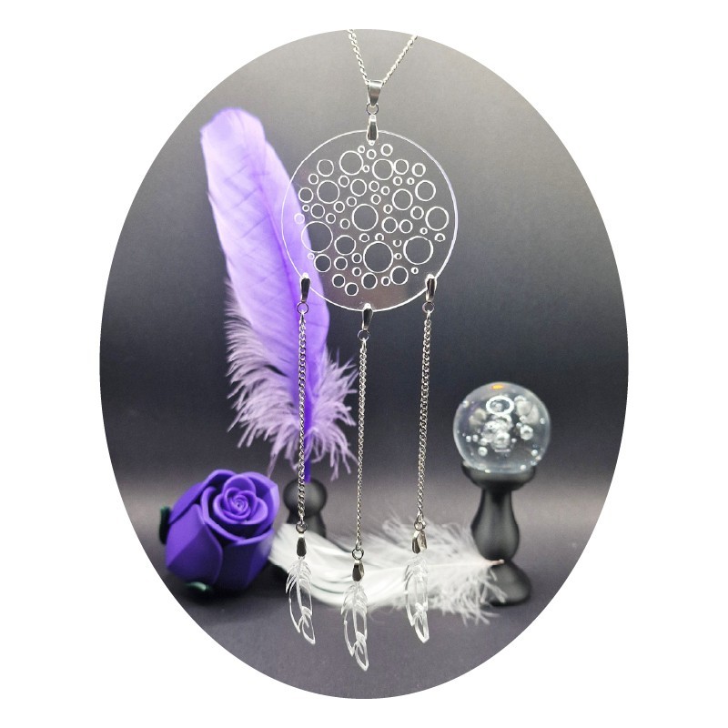 Pendentif Attrape-rêves Acrylique