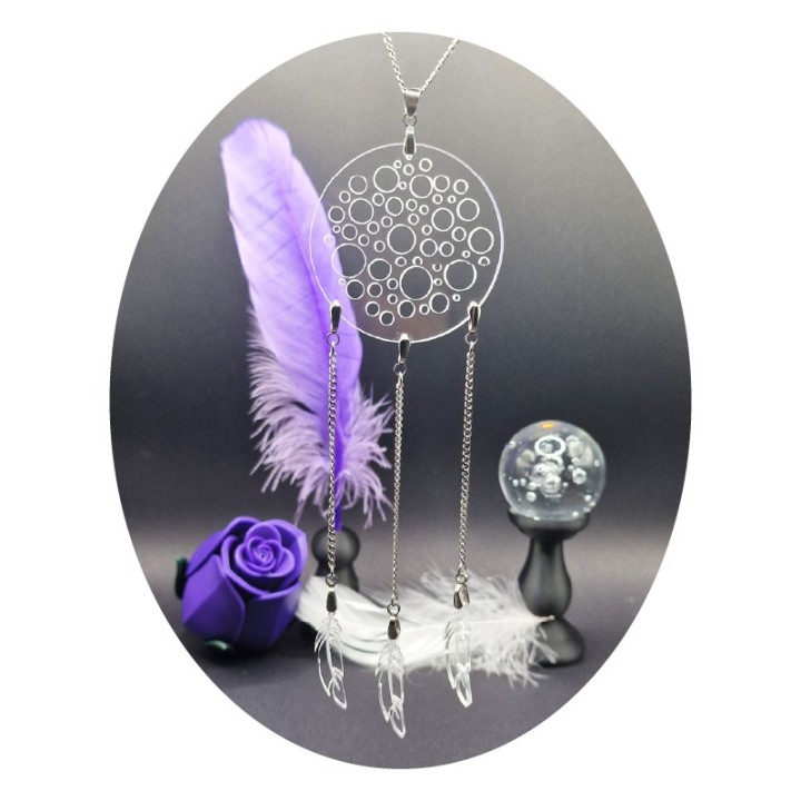 Dreamcatcher Acrylic Pendant