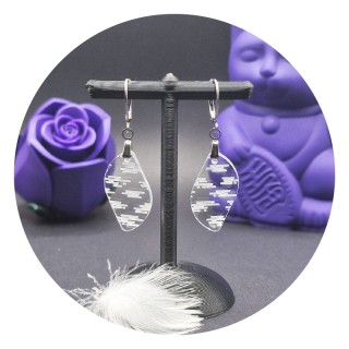 Kumo "Leaf" Acrylic Earrings